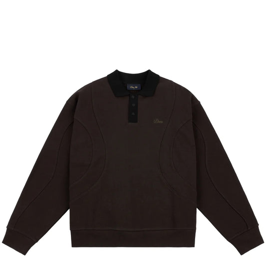 Dime French Terry Rugby - Brown