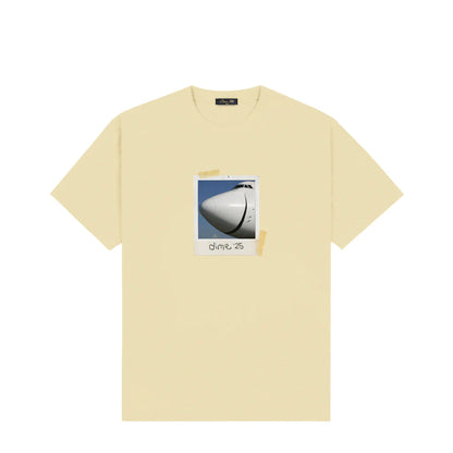 Dime Plane Tee - Cloud Cream