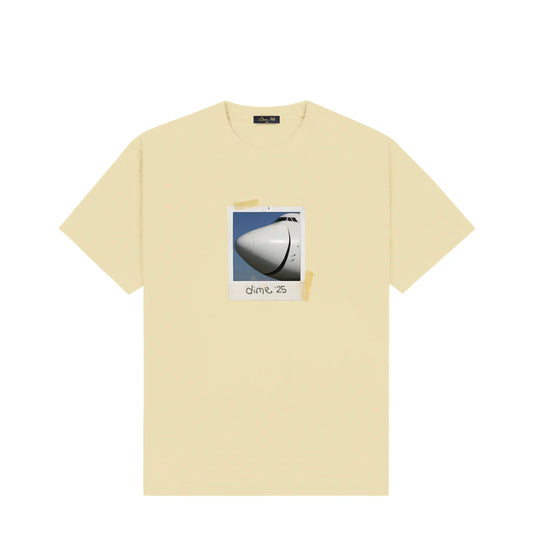 Dime Plane Tee - Cloud Cream