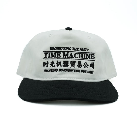 Time Machine Advertisement Hat - Cream/Black