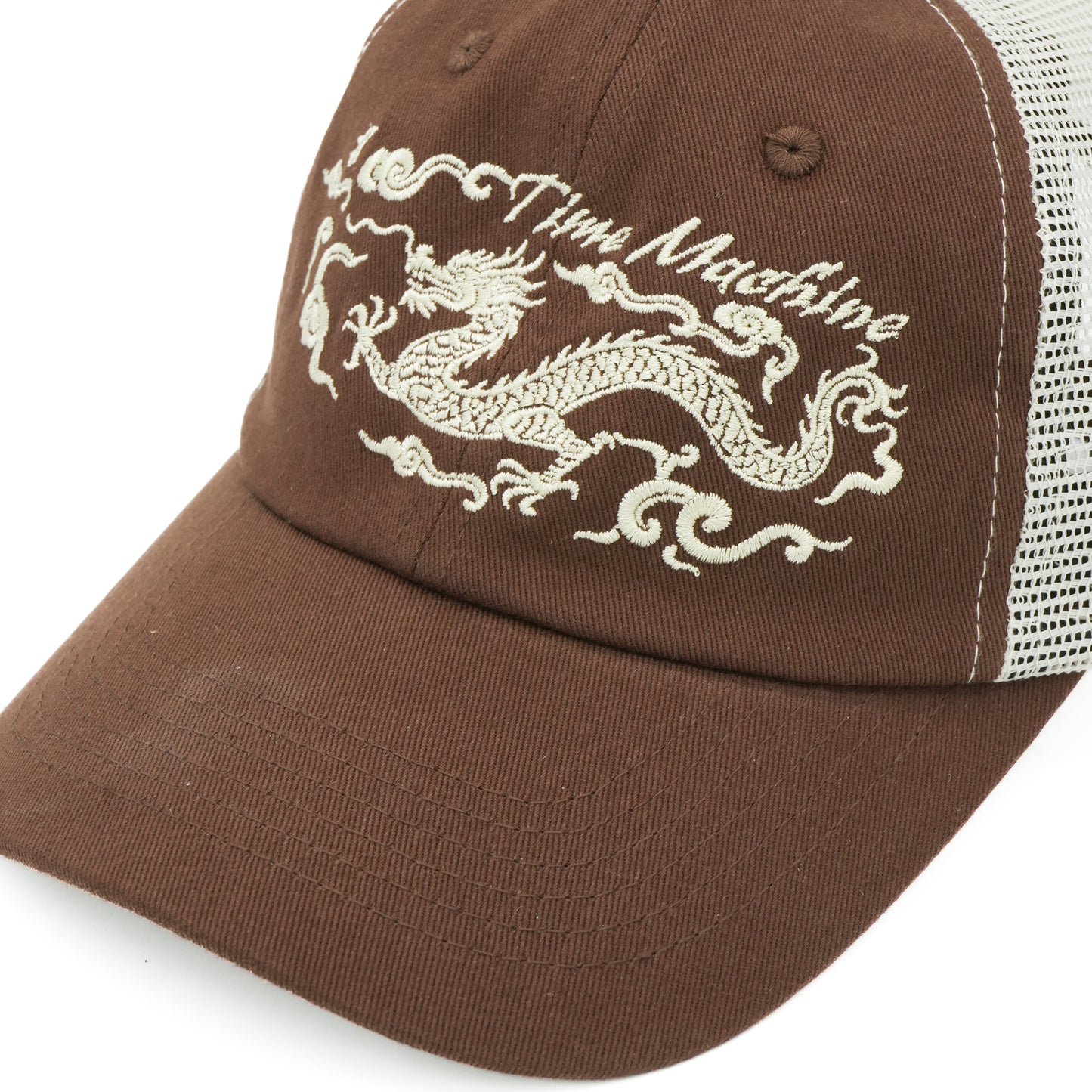 Time Machine Dragon Trucker Hat - Brown