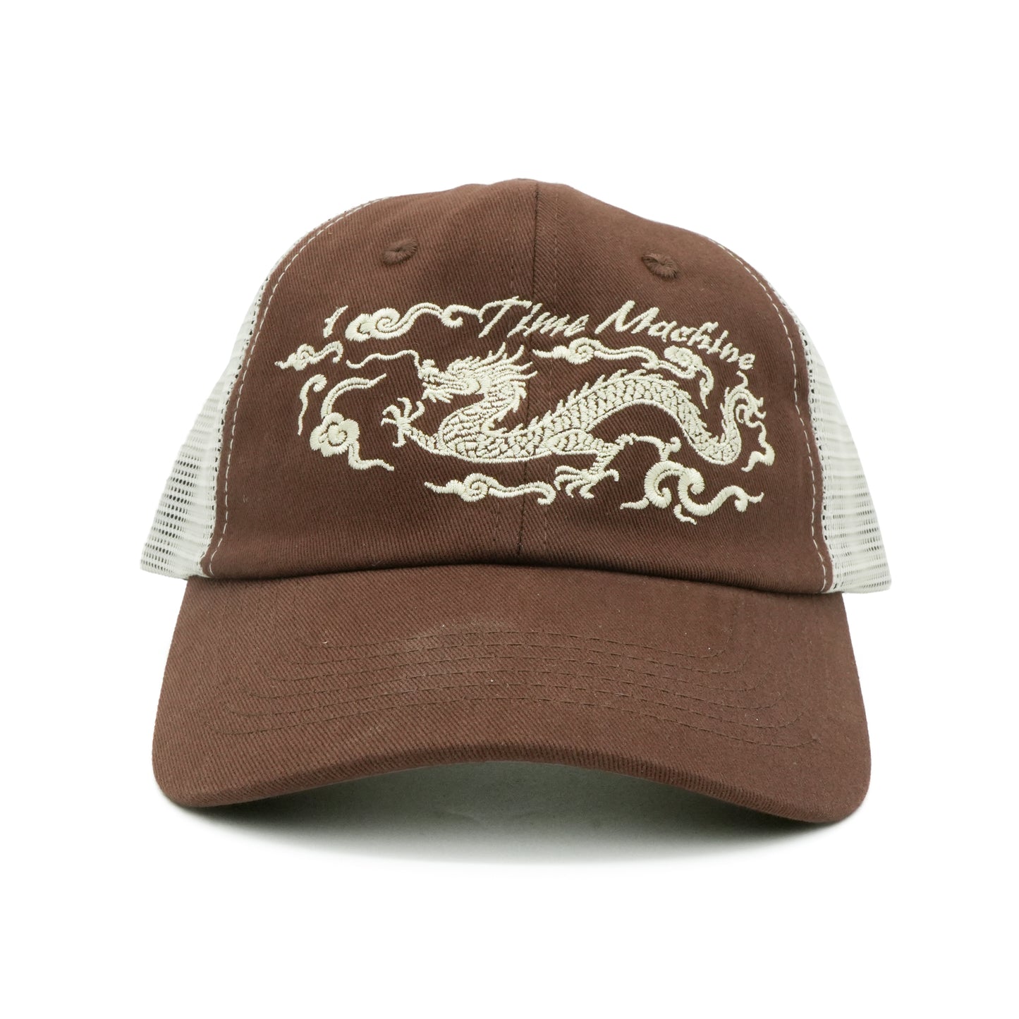 Time Machine Dragon Trucker Hat - Brown
