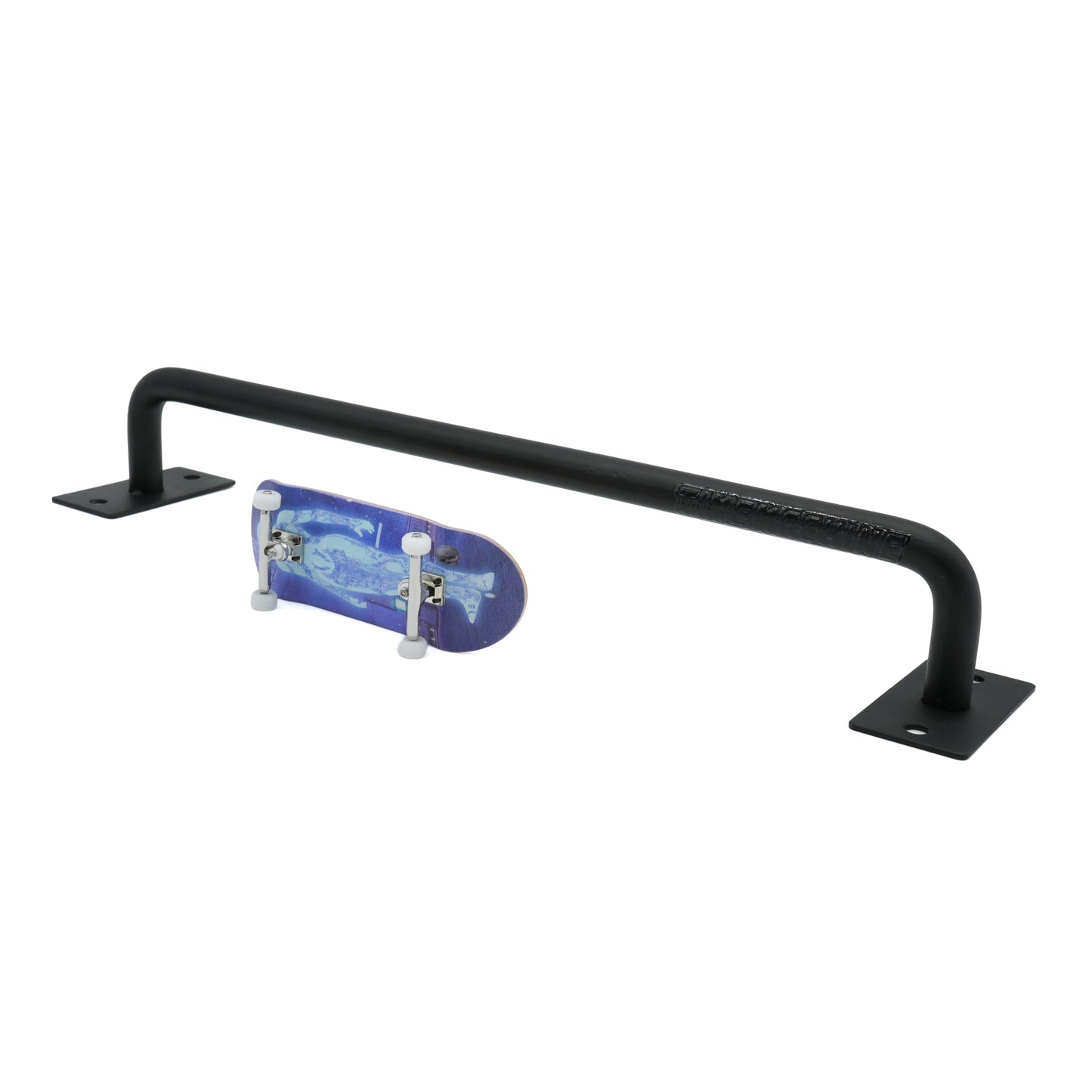 Time Machine Fingerboard Circle Flat Bar - Black