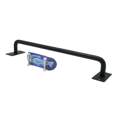 Time Machine Fingerboard Circle Flat Bar - Black