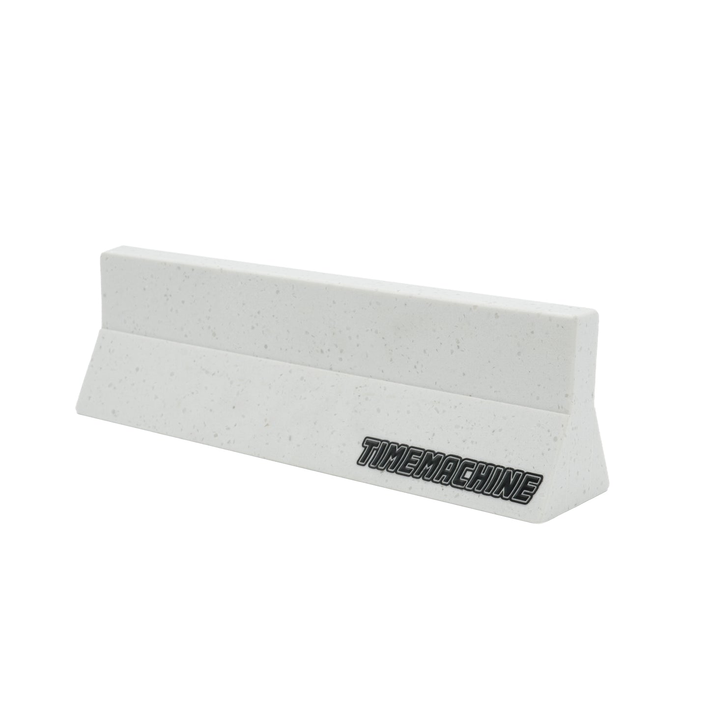 Time Machine Fingerboard Marble Jersey Barrier - White