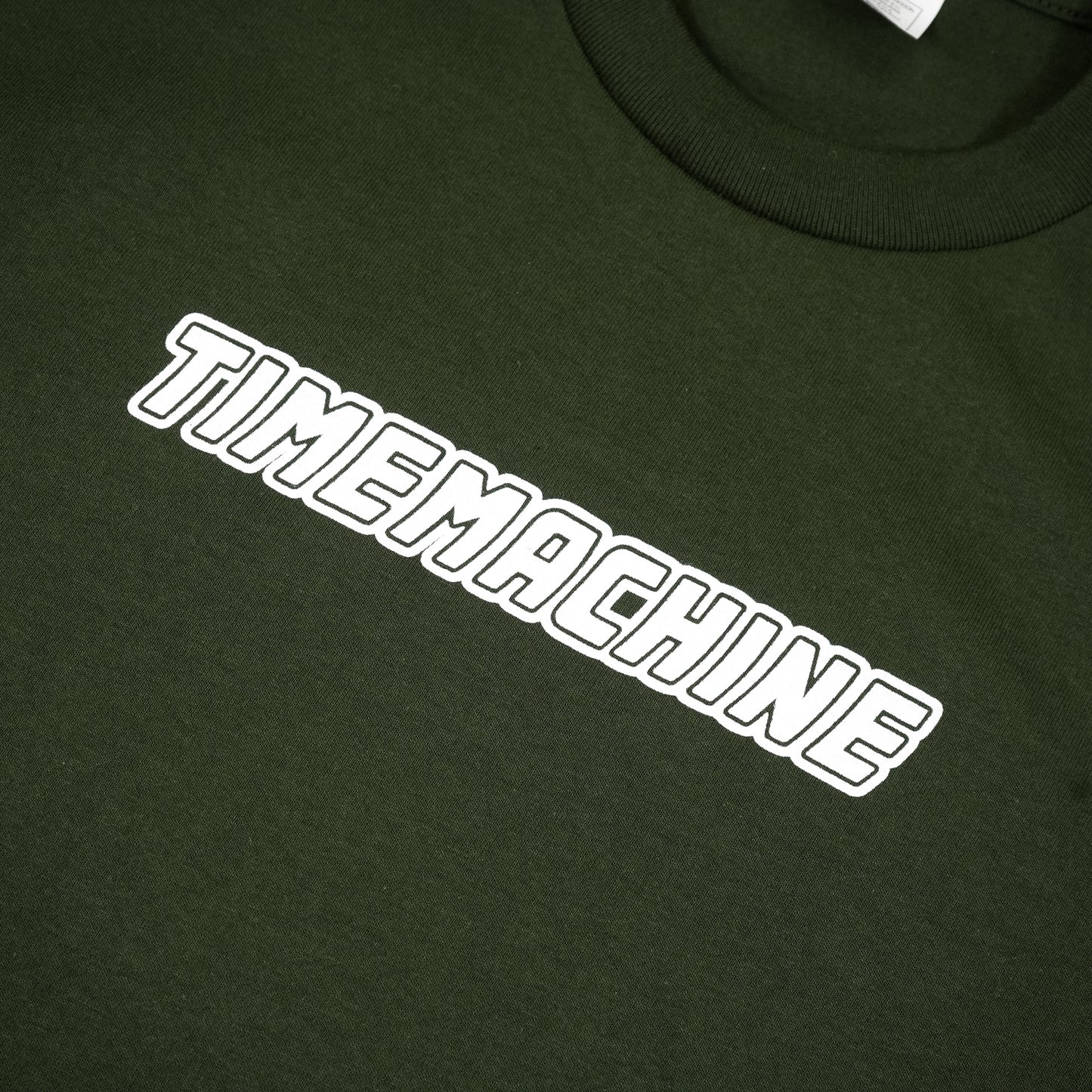 Time Machine Logo Tee - Hunter Green