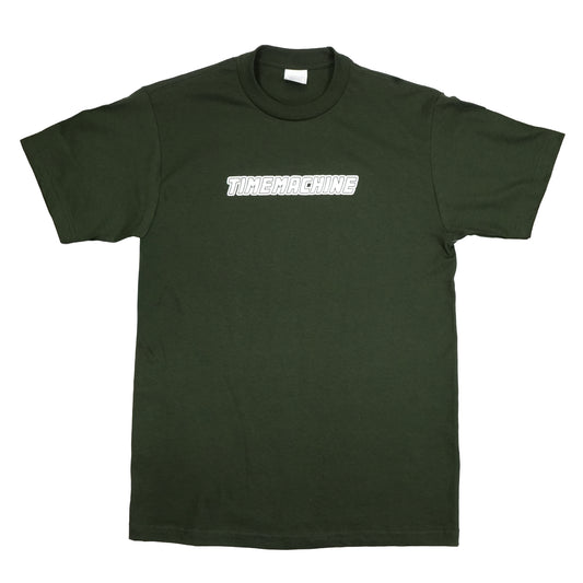 Time Machine Logo Tee - Hunter Green
