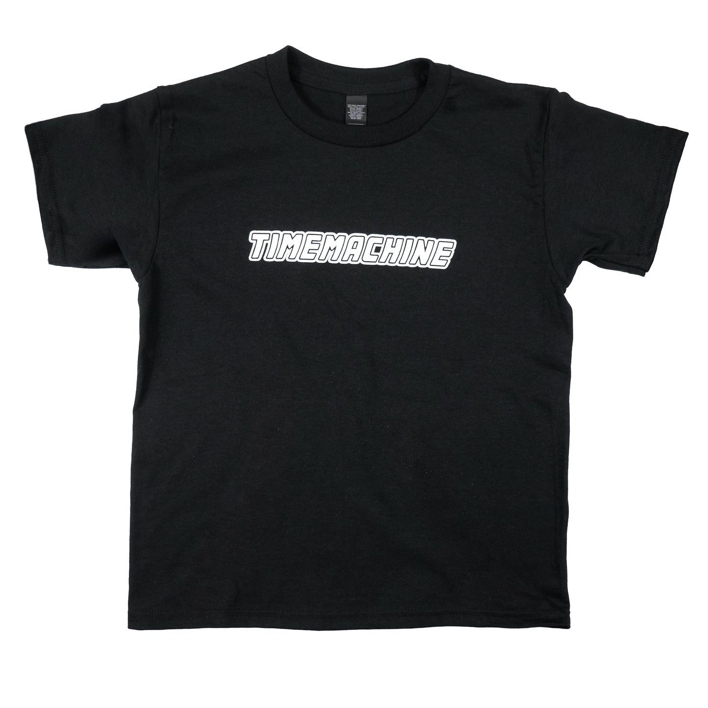 Time Machine Youth Logo Tee - Black
