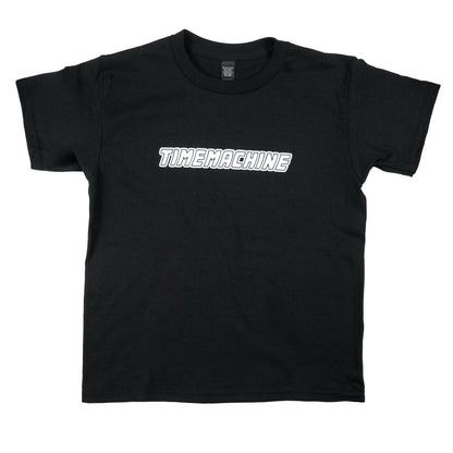 Time Machine Youth Logo Tee - Black