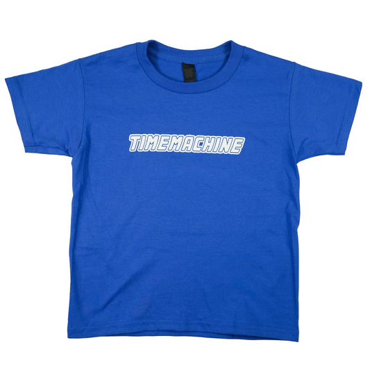 Time Machine Youth Logo Tee - Blue