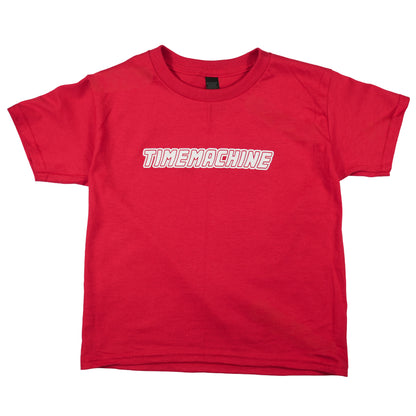 Time Machine Youth Logo Tee - Red