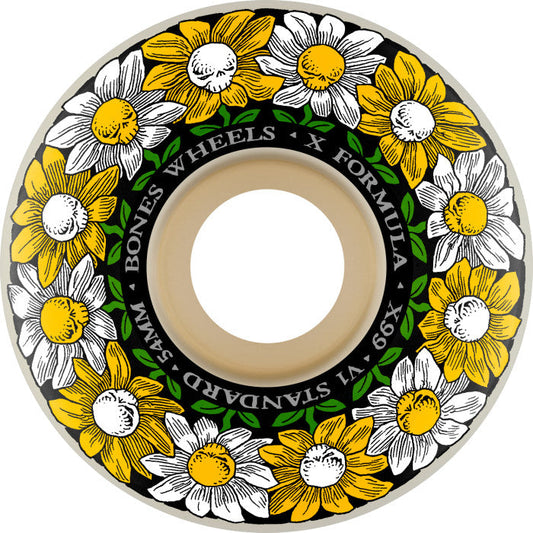 Bones Pushing Up Daisies XF Wheels 99A - 54mm