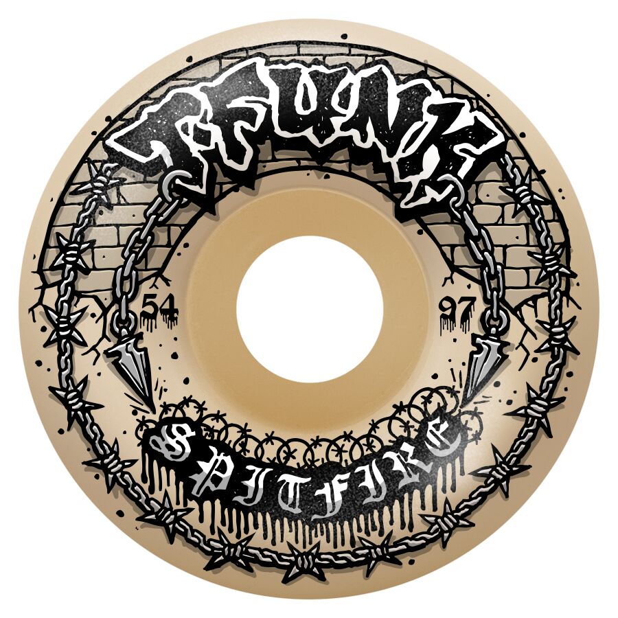 Spitfire Formula Four T-Funk 97a Radial Full Wheel - 54mm