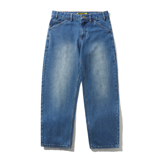 Butter Goods Witness Denim Jeans -  Mid Indigo Slub