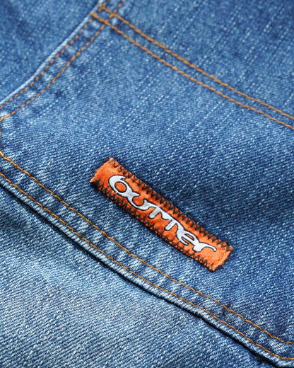 Butter Goods Witness Denim Jeans -  Mid Indigo Slub