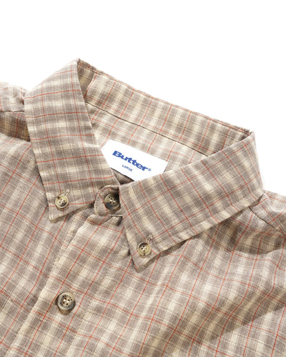Butter Goods Witness S/S Shirt - Taupe