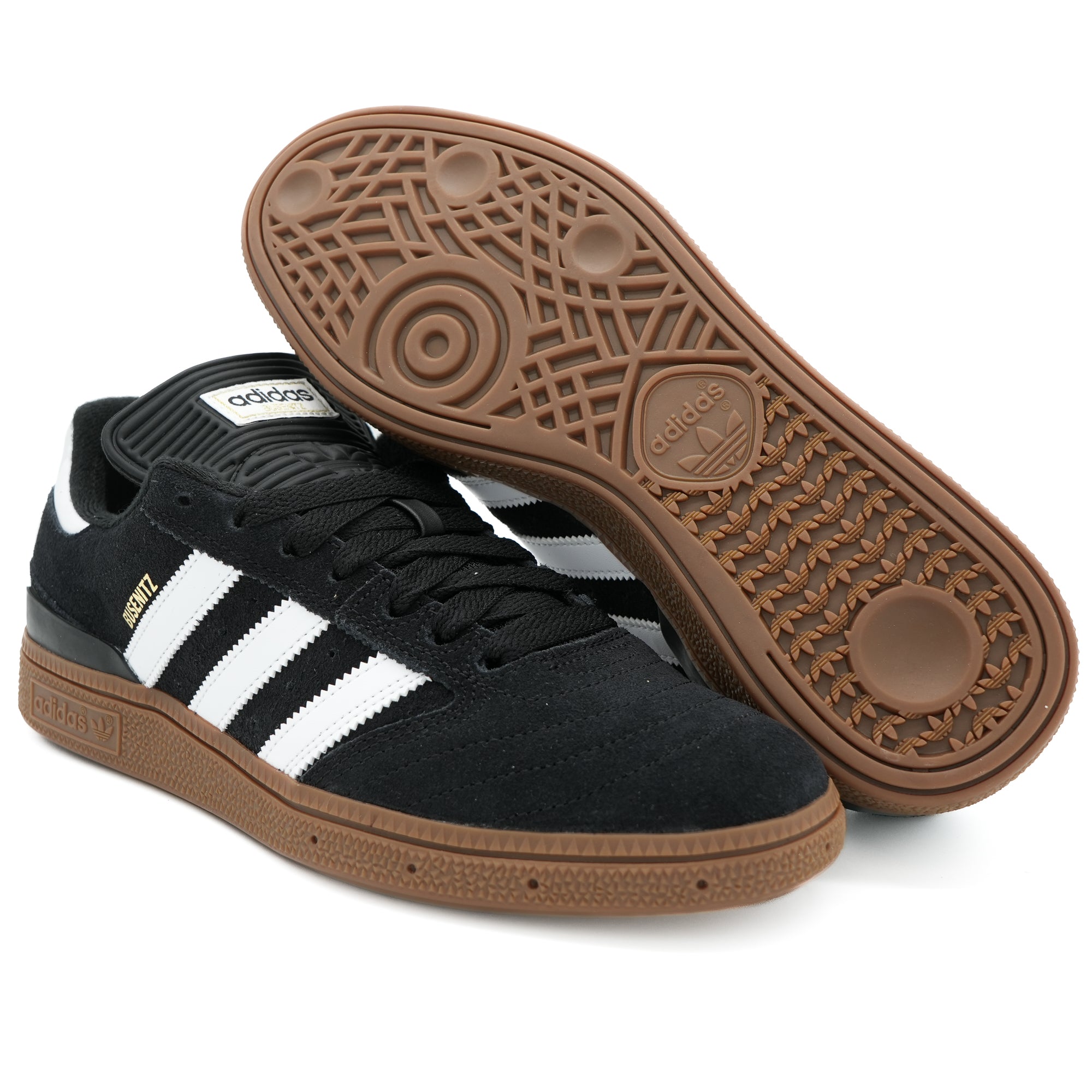アディダス SB BUSENITZ BLACK GUM スニーカー シューズ Adidas Busenitz - Black / Gum – Time Machine Skateshop