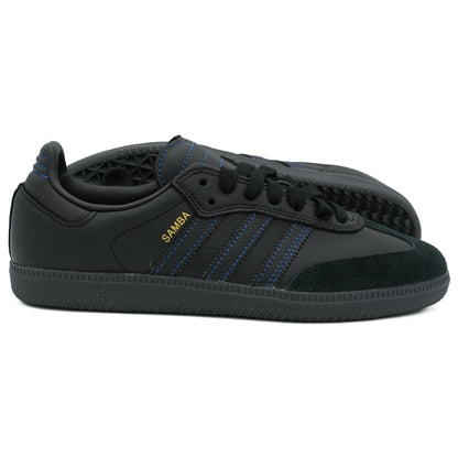 Adidas Samba ADV - Black / Black / Royal Blue