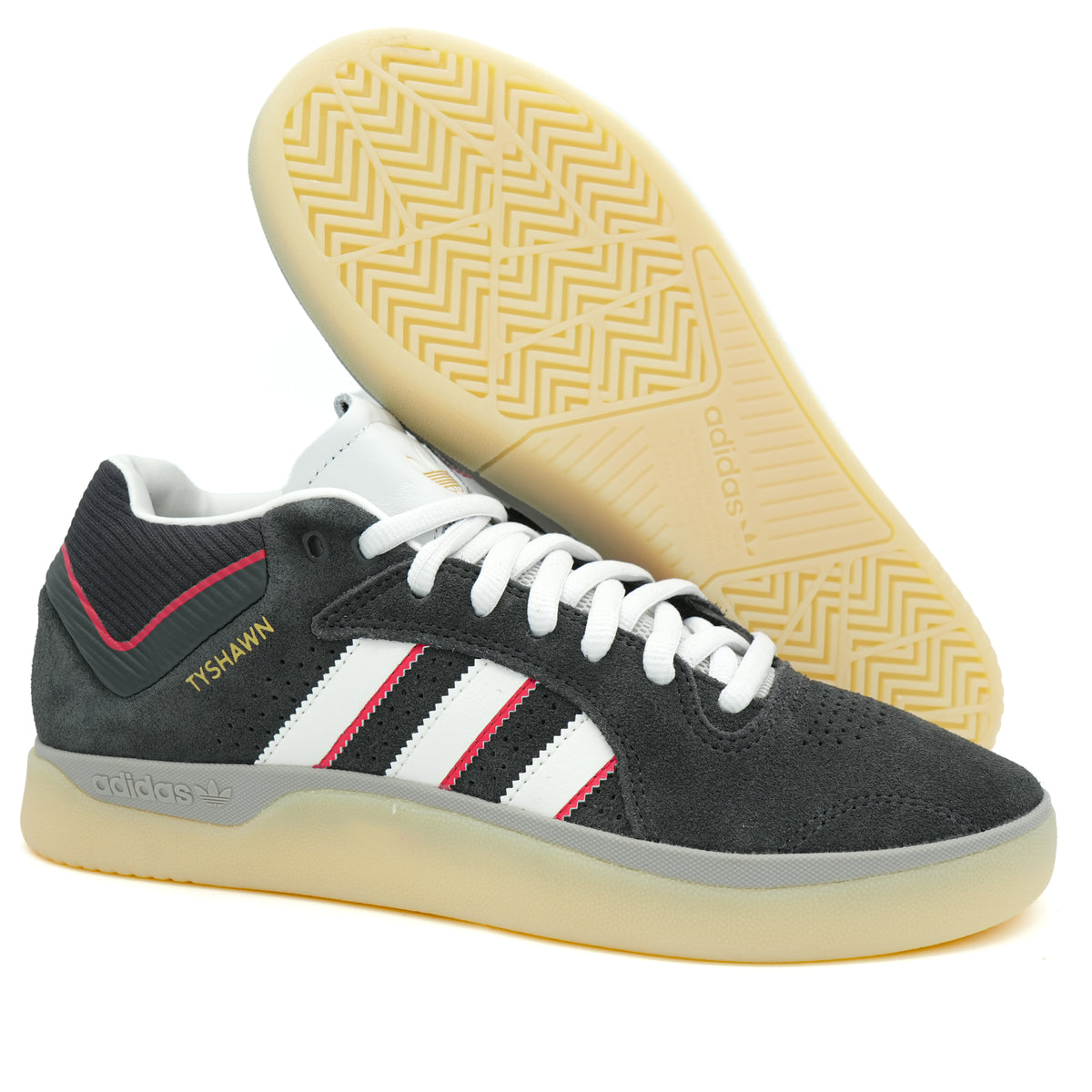 Adidas Tyshawn - Carbon / Better Scarlet