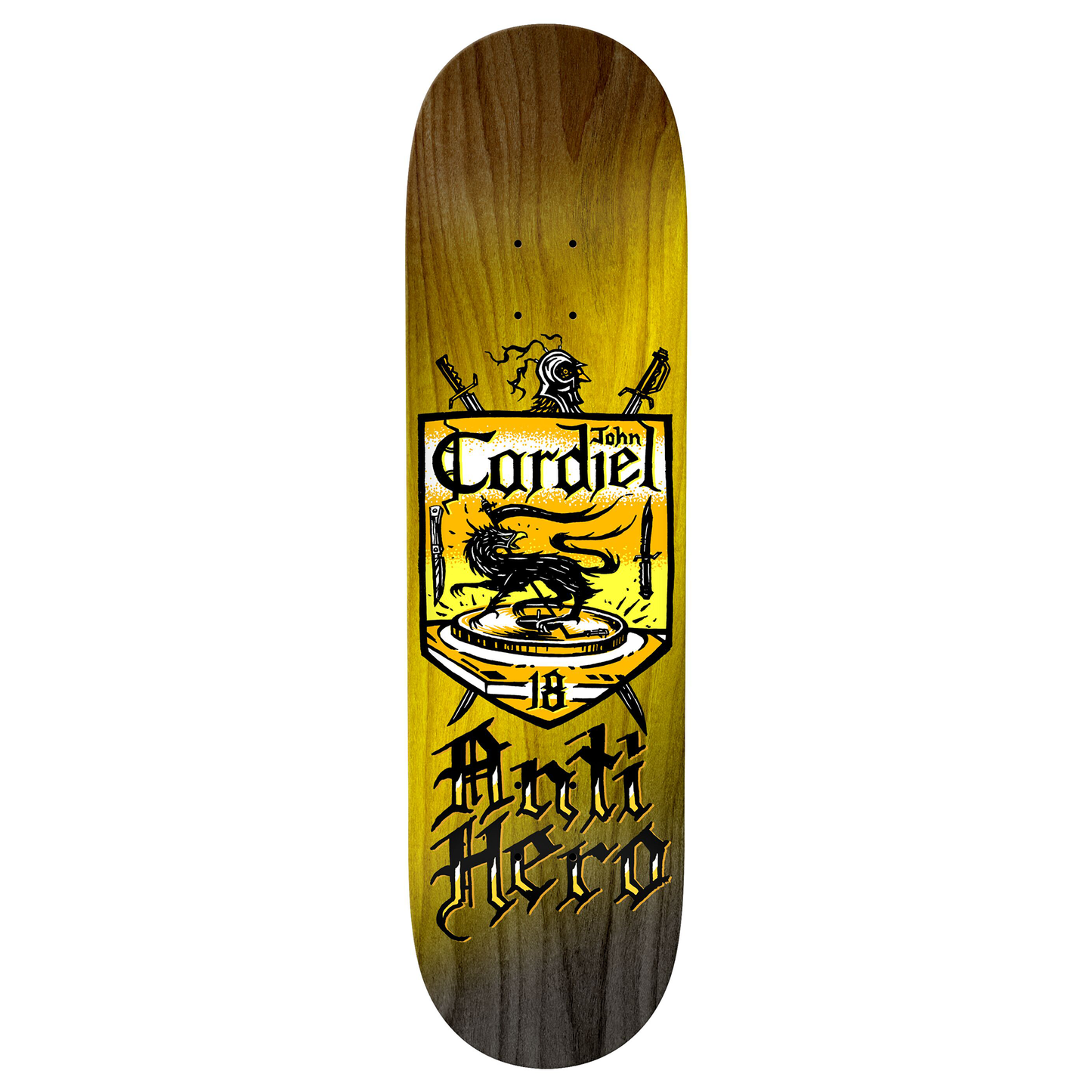 Anti-Hero Cardiel Coat of Arms Deck - 8.625