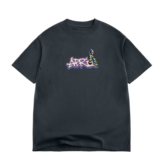 April Dude Tee - Vintage Black