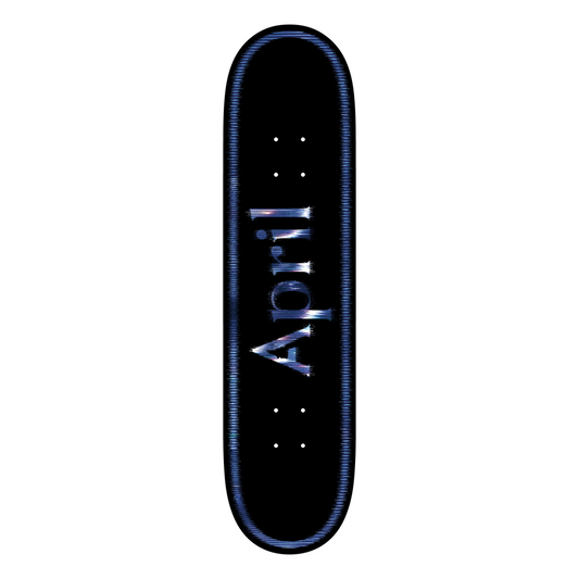 April Fractured Logo Twin Tail Deck - Assorted Sizes