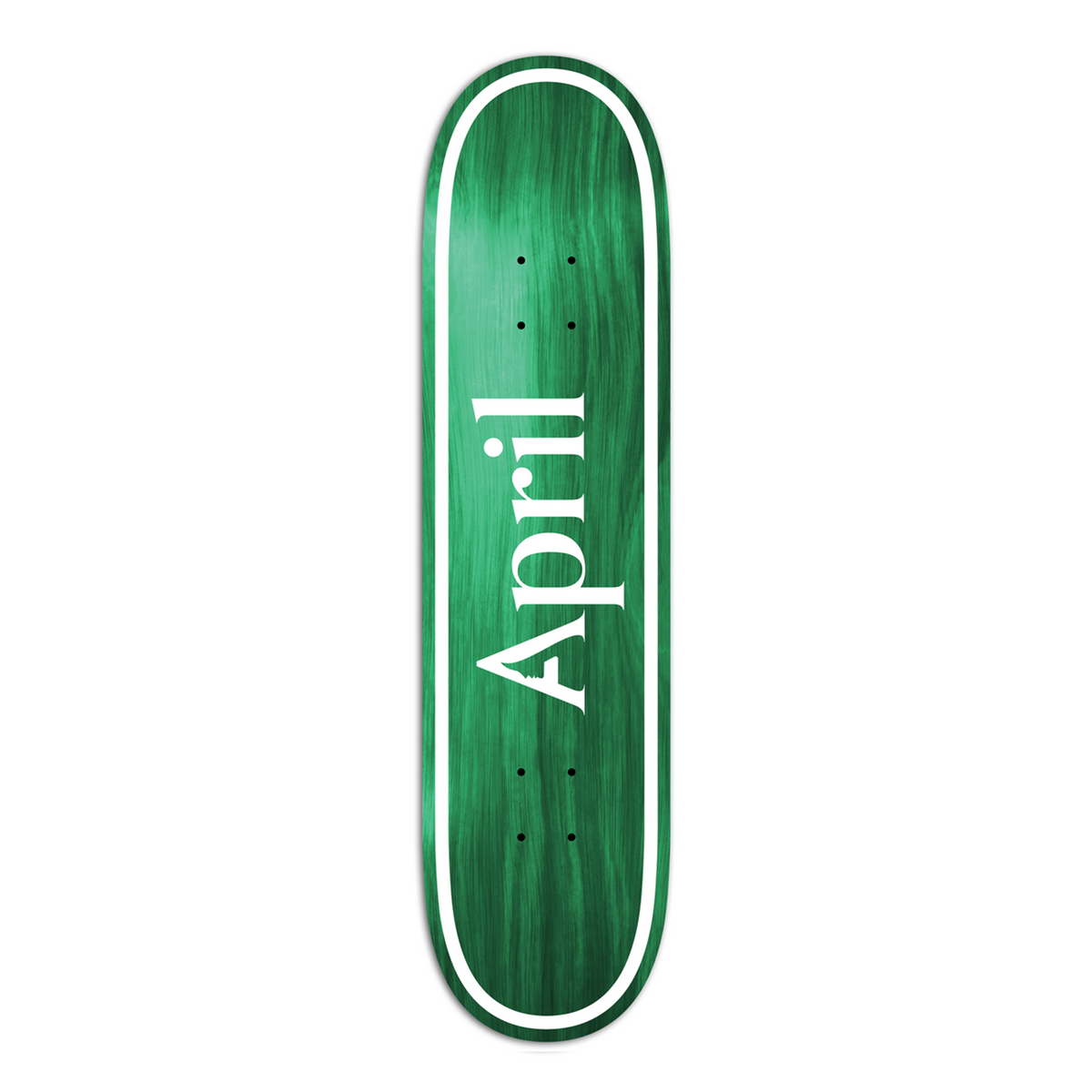 April Twin OG Logo Green Deck - 8.25