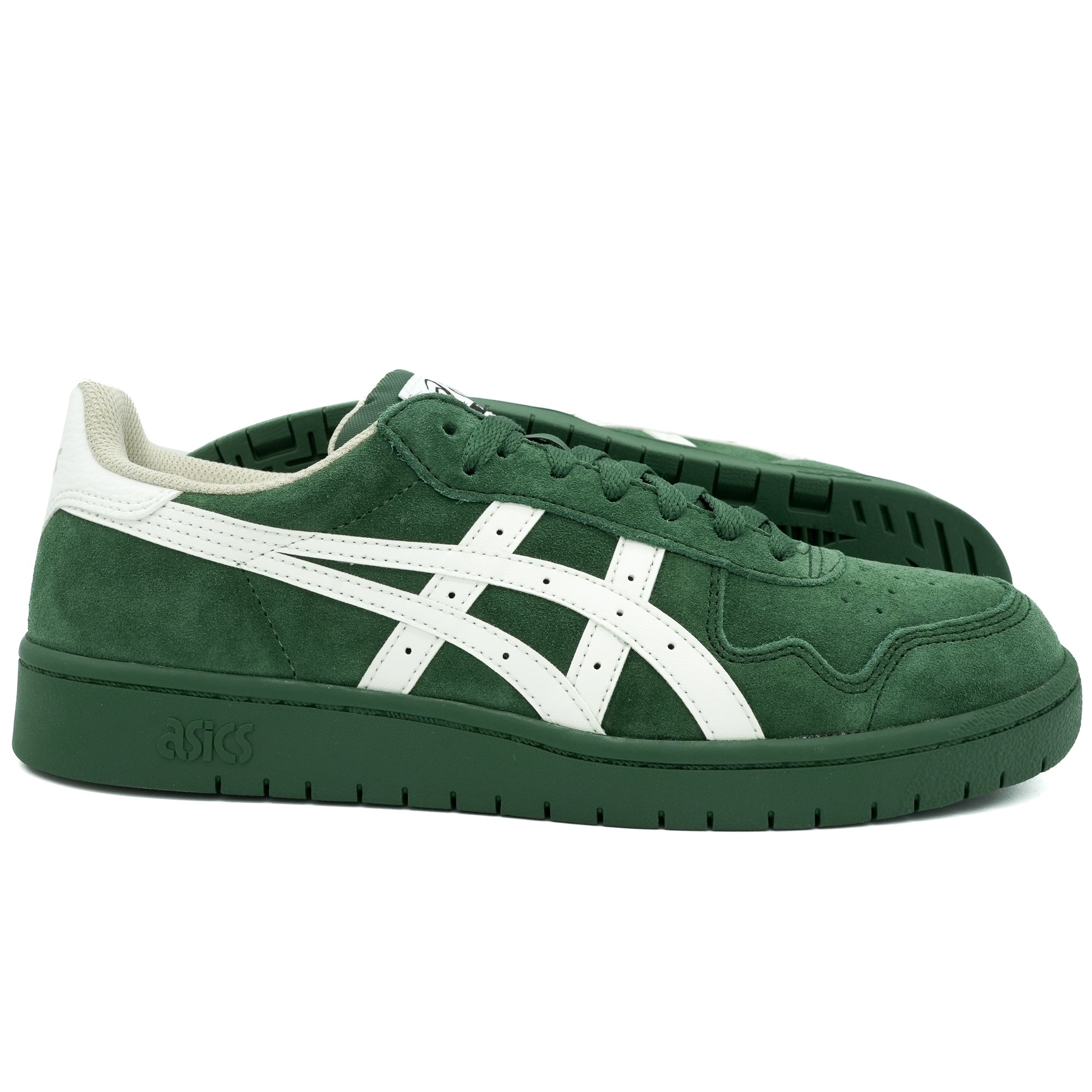 ASICS バスケットボールシューズ オリーブグリーン Asics Japan Pro - Forest Night / Cream – Time Machine Skateshop