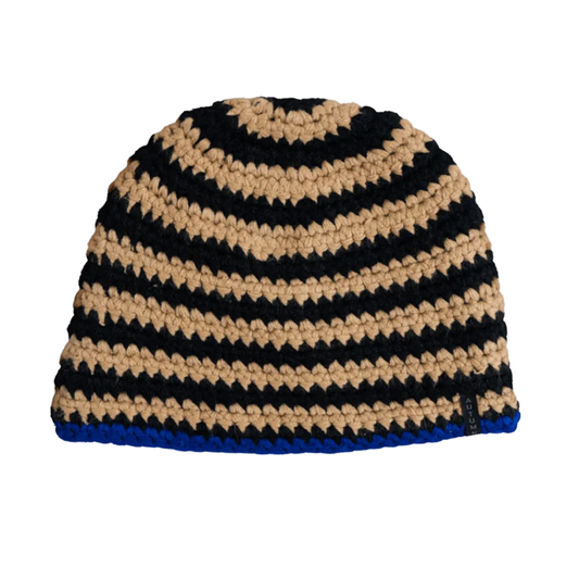 Autumn Crochet Beanie - Black