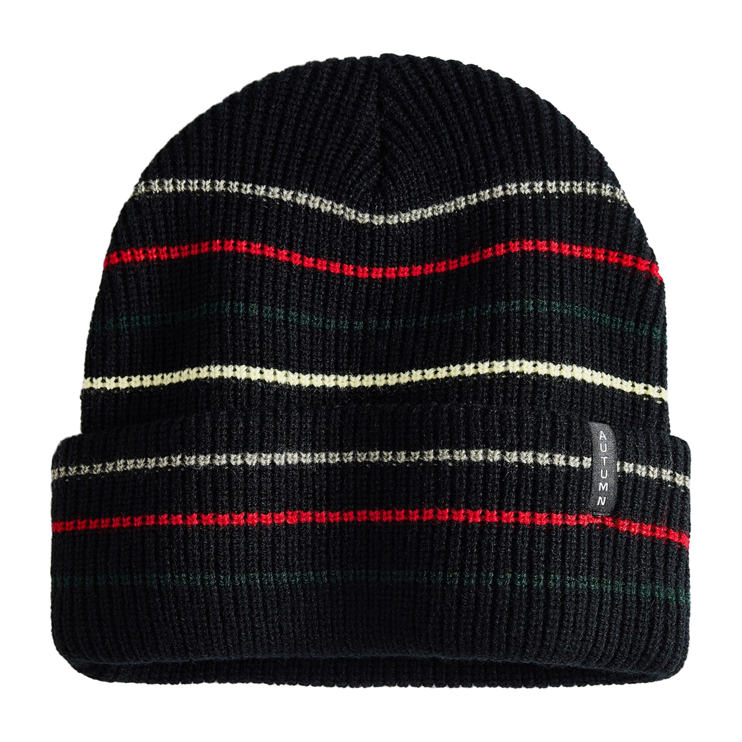 Autumn Select Multi Stripe Beanie - Black