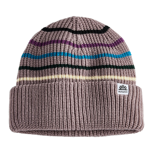 Autumn Simple Retro Beanie - Light Purple