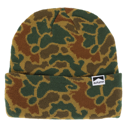 Autumn Surplus Duck Camo Beanie - FIR