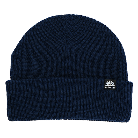 Autumn Simple Beanie - Navy