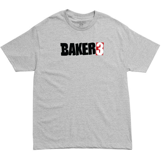 Baker 3 Tee - Heather Gray