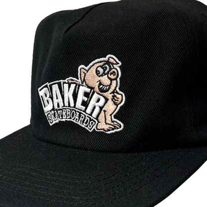 Baker Carnitas Snapback Hat - Black