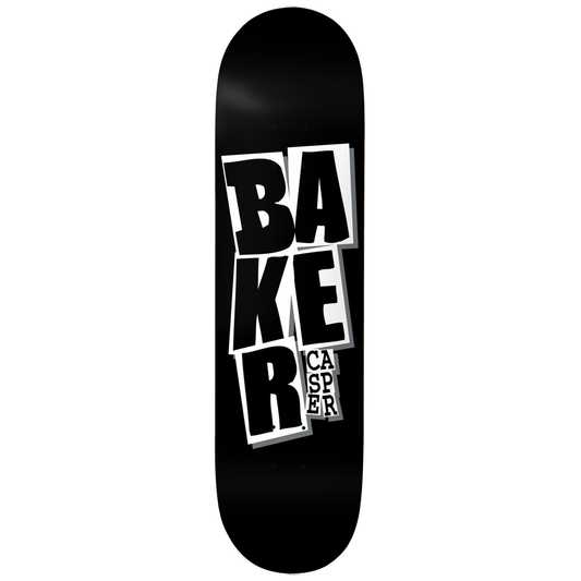 Baker Casper Stacked Black Deck - 8.5 B2