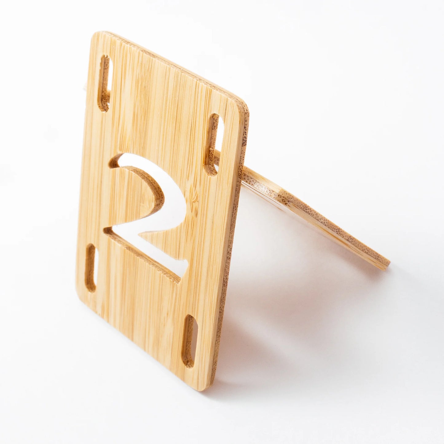2 Riser Pads Bamboo - 1/8"