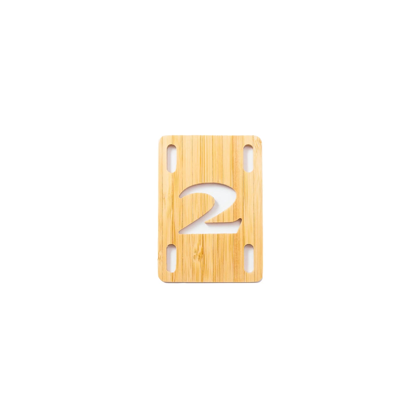 2 Riser Pads Bamboo - 1/8"