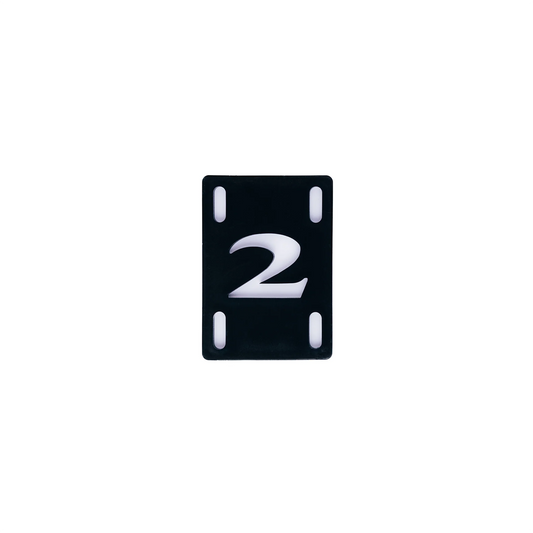 2 Riser Pads Black - Assorted Sizes