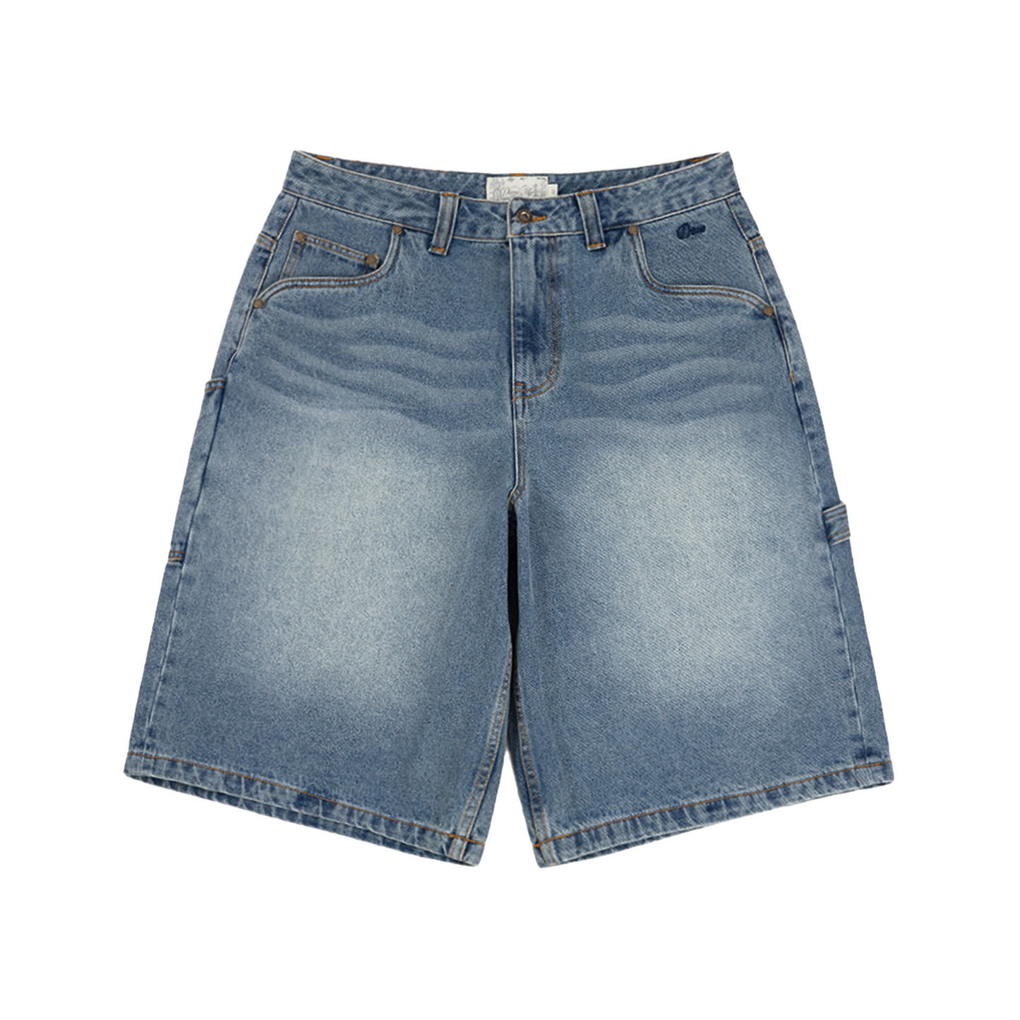Dime Classic Denim Shorts - Sandblasted Indigo