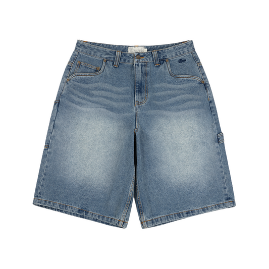 Dime Classic Denim Shorts - Sandblasted Indigo