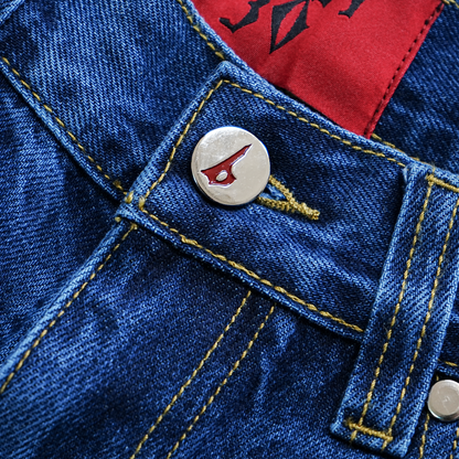 Buggy Denim Pants - Blue