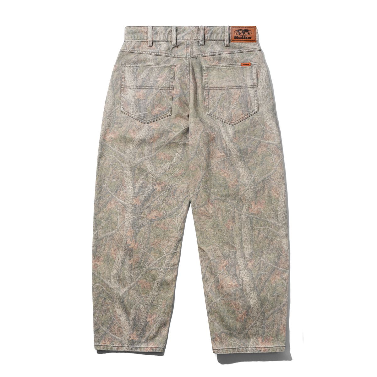 Butter Goods Baggy Denim Jeans - Forrest Camo
