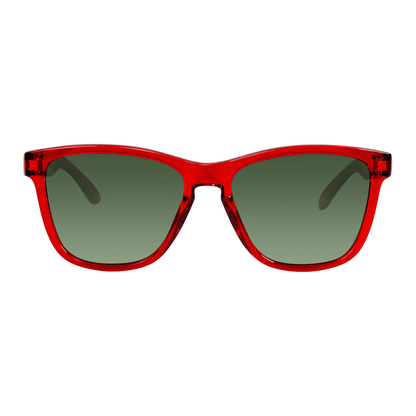 Cassette Easy Livin' [X] Sunglasses - Ruby Red / Polarized G15 Lens