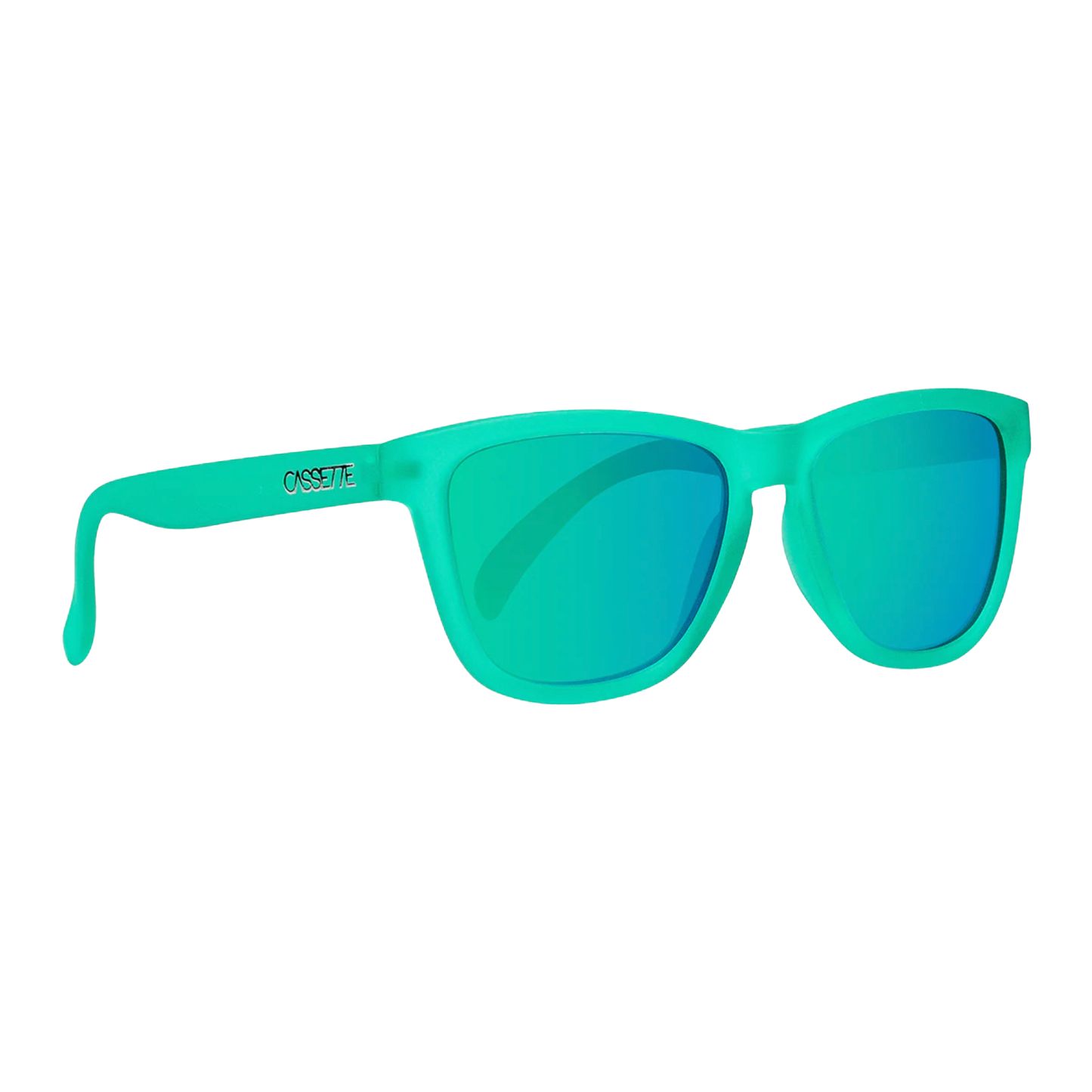 Cassette Easy Livin' Sunglasses - Green Heat / Green Mirror Lens