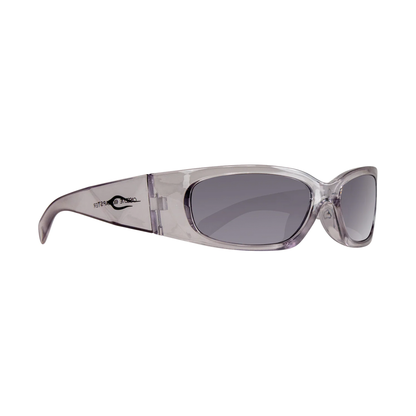 Cassette Napster Sunglasses - Translucent Grey / Smoke lens