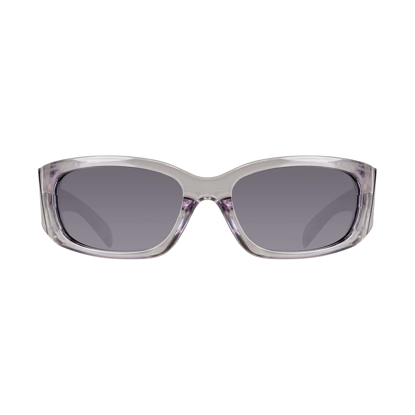 Cassette Napster Sunglasses - Translucent Grey / Smoke lens