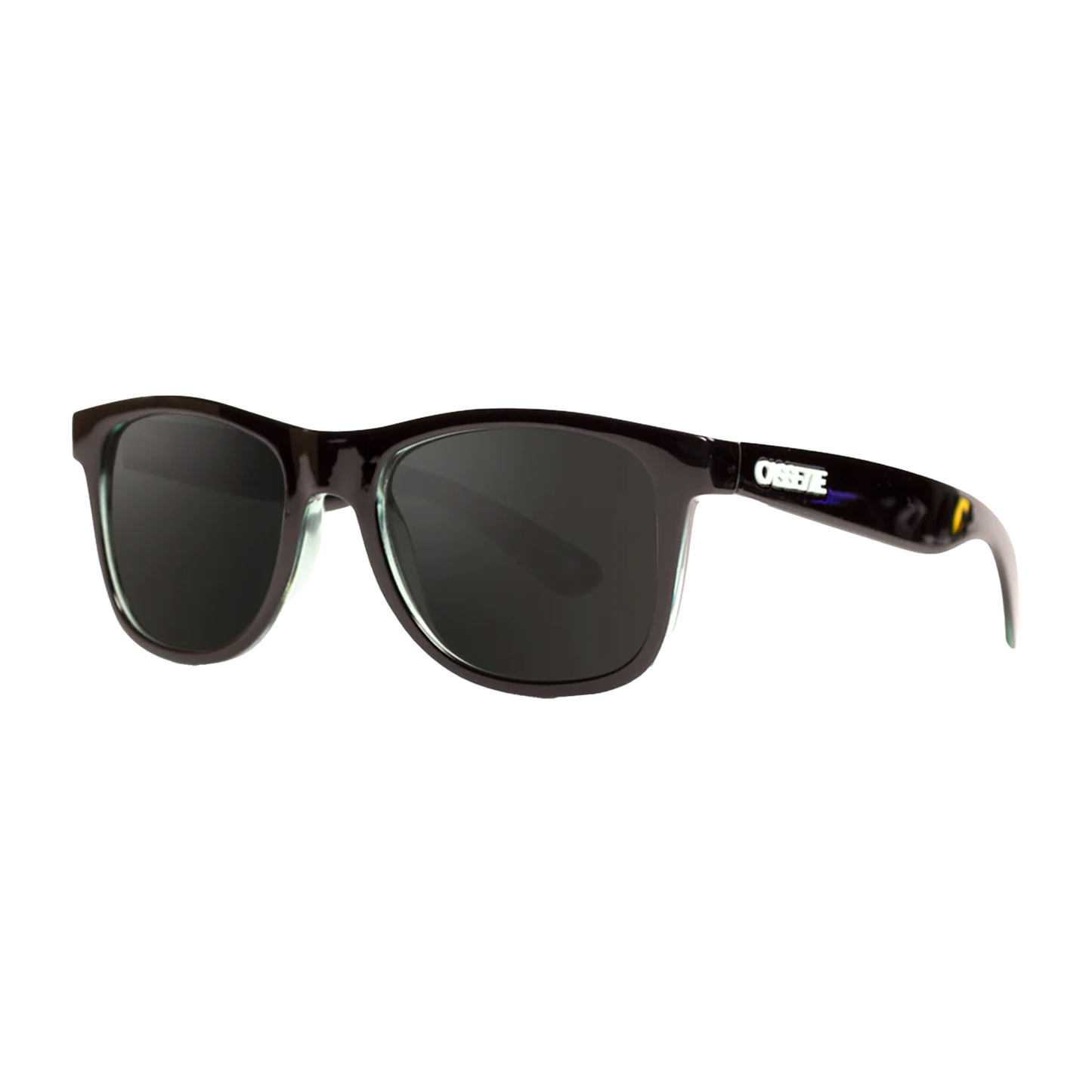Cassette OGLX Sunglasses - Black and Seafoam / Smoke Lens