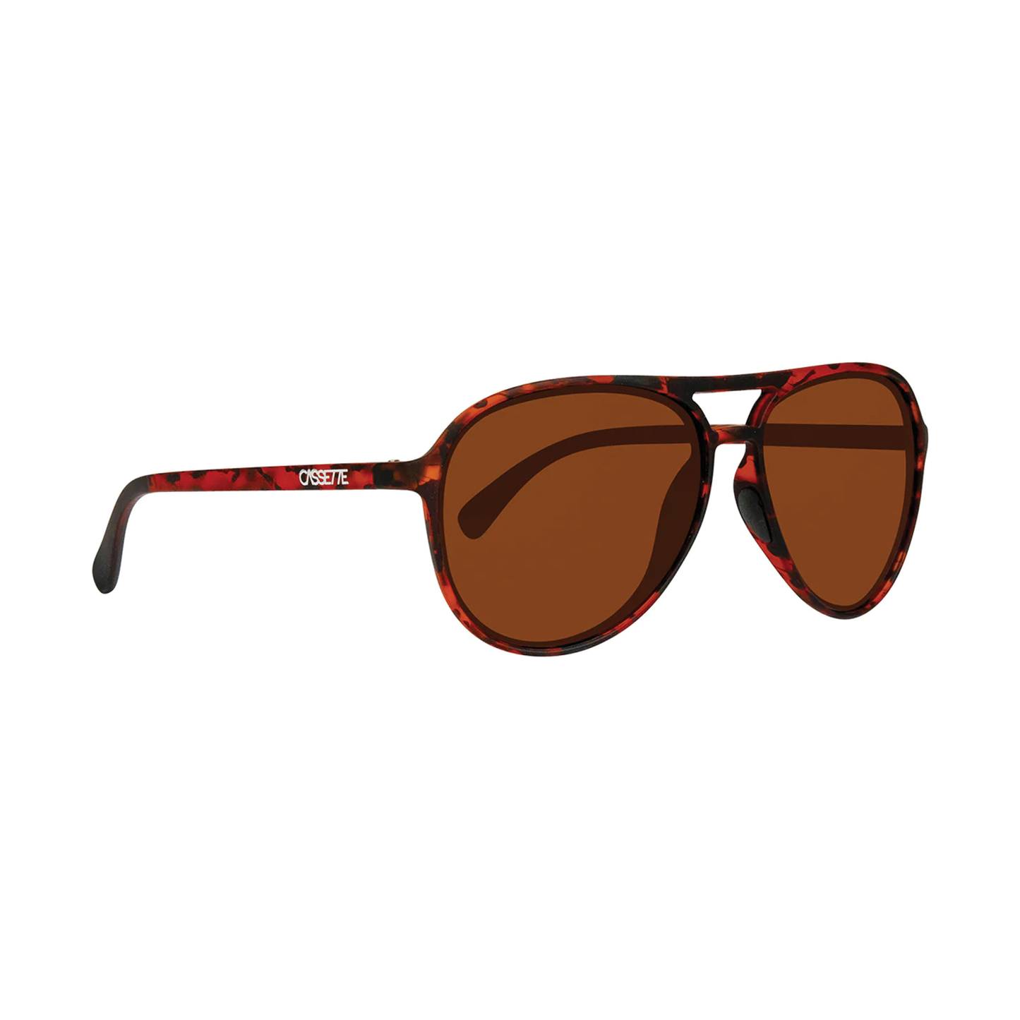 Cassette Apollo Sunglasses - Whiskey Tortoise / Polarized Brown Lens