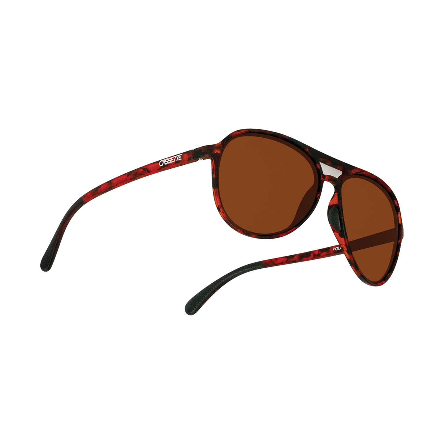 Cassette Apollo Sunglasses - Whiskey Tortoise / Polarized Brown Lens